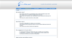 Desktop Screenshot of immopile.com